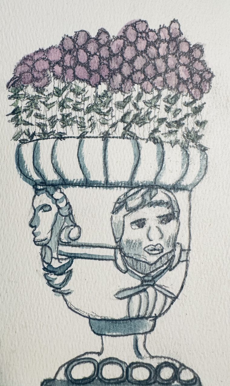 Face of Vase