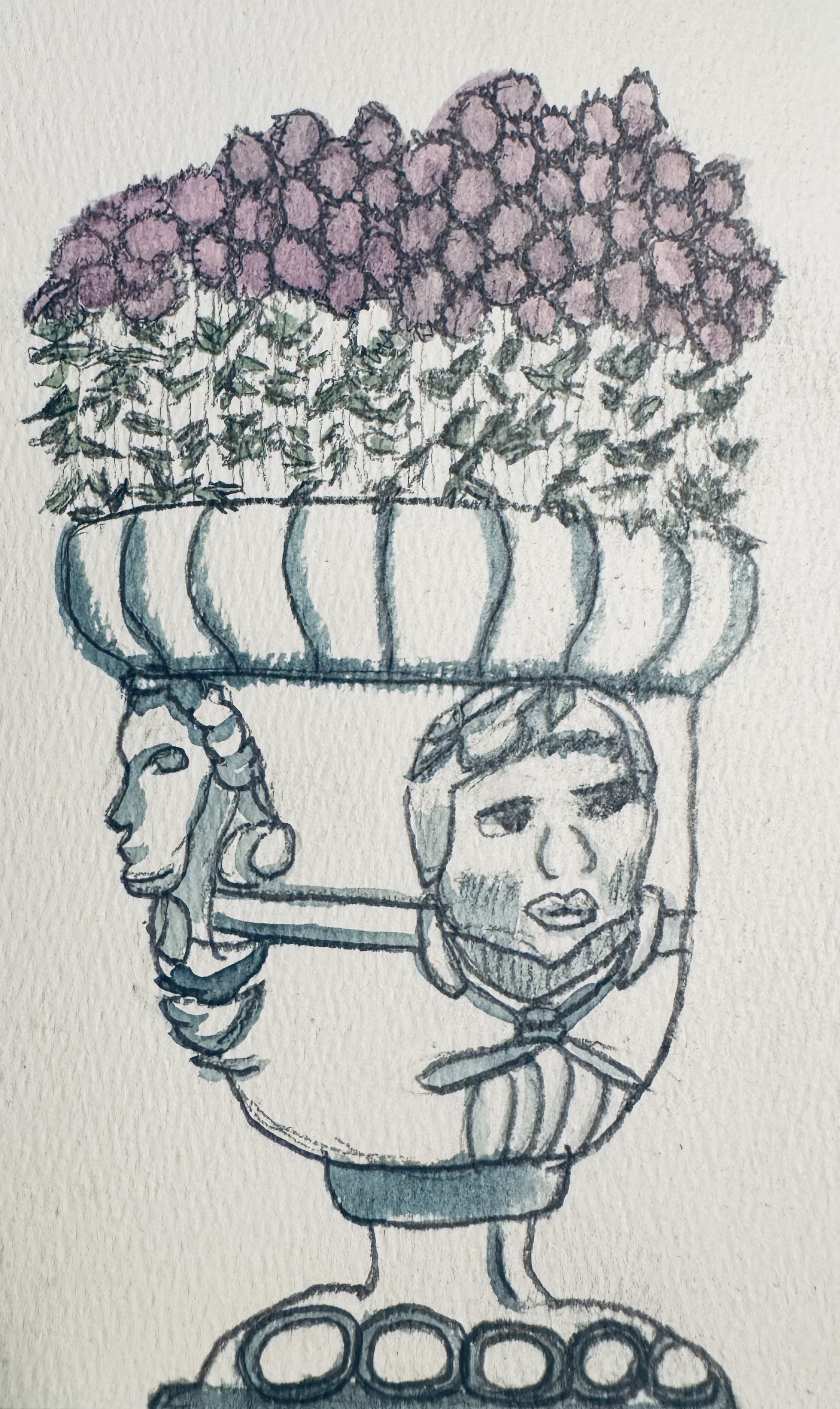 Face of Vase